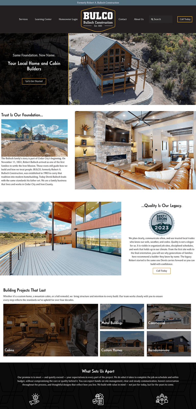 BULCO WordPress Design
